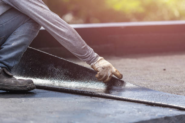 Professional Interior Drainage System technician working in Auberry, CA